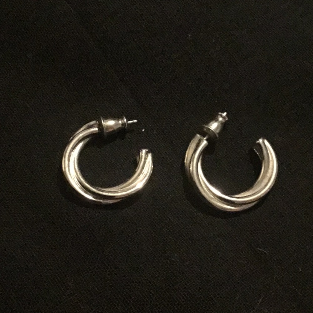 Vintage Monet Hoops